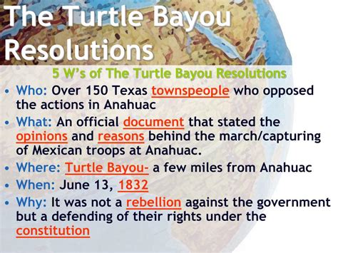 PPT - The Road to Revolution: Texas Under Mexico's Rule PowerPoint ...