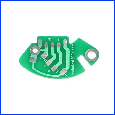 Technics 1200 1210 RCA Phono PCB Printed Circuit Board (Internal Ground ...