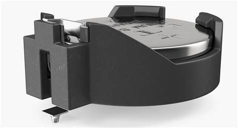 3D Computer 3V Coin Battery Holder with CR2032 Battery | 3D Molier ...