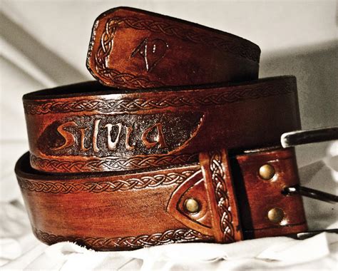 Custom leather Belt by Adhras on DeviantArt