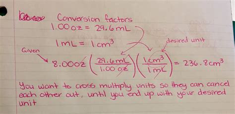 Please help :> 1 mL = 1 cubic meter. How many cubic centimeters are in ...