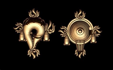 Balaji Shanku Chakra 3D Model