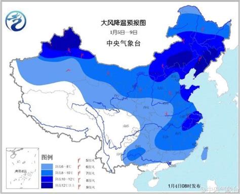 新年首场大范围雨雪降温将至 华北华东仍有雾霾 - 中国在线