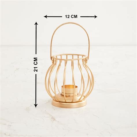 Buy Fiesta Leon Metal Votive Lantern from Home Centre at just INR 399.0