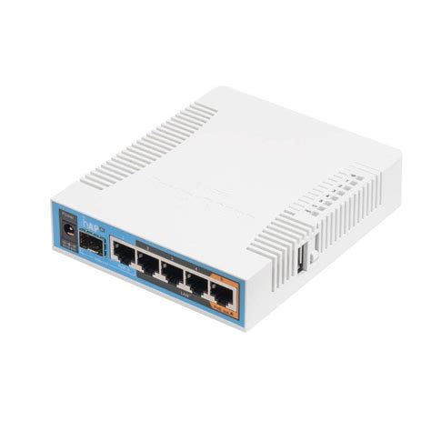 MikroTik hAP ac RB962UiGS-5HacT2HnT RouterBOARD Dual Concurrent Triple ...