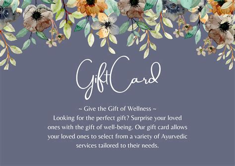 Ayurveda Gift Cards | Thoughtful Wellbeing Gifts | Soma Ayurved
