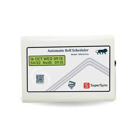 School Bell Timer - WB-06Pro Automatic School Bell Timer system with ...