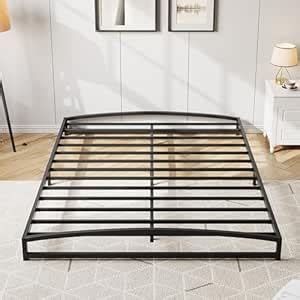 dainslef Low Bed Frame Queen Size, 6 Inch Heavy Duty Metal Platform ...