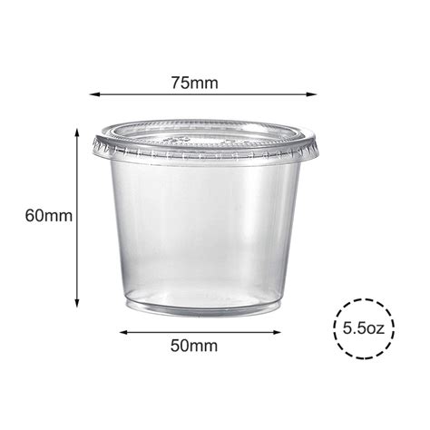 Sustainable Sauce Packaging Biodegradable Plastic Cups