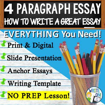 Four Paragraph Essay - How to Write a 4 Paragraph Essay - Intro to ...