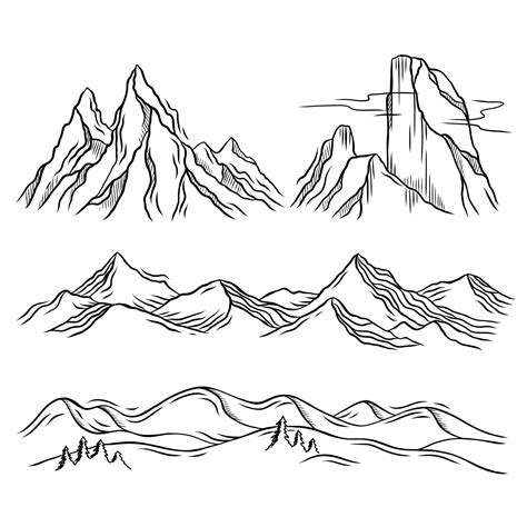 Mountain Range Clip Art