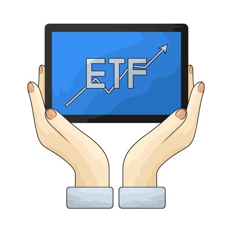 ETF News Live - ETF Report Vector Art Vector Art