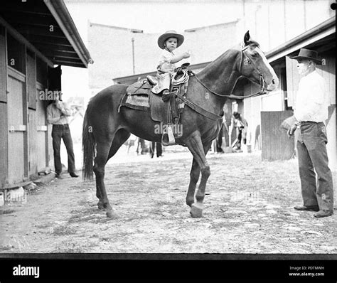 Cowboy youth Black and White Stock Photos & Images - Alamy