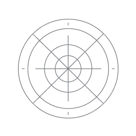Hunting Targets Target Design Outline Isolated On White Background ...
