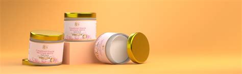 Organic Shine Natural Chandan Haldi Multani Mitti Face Pack for Anti ...