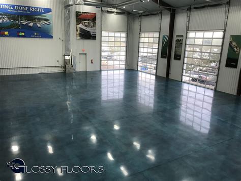 Glossy Floors Stained Concrete Polishing Company
