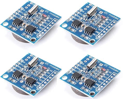 TECHDELIVERS® Real Time Clock DS1307 RTC I2C Module AT24C32 for Arduino ...