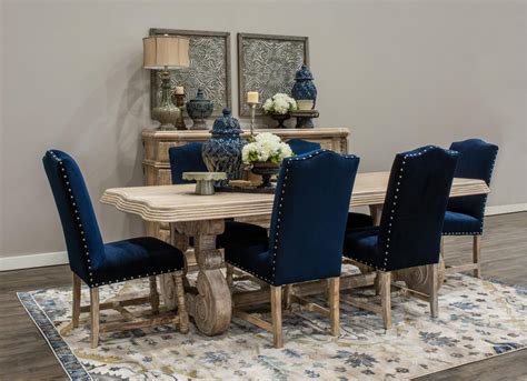 Blue Dining Table Decor Ideas at Ben Waterbury blog