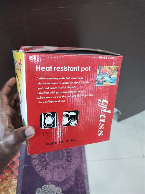 Buy Malabar Trading Company Malabar 2200 Ml Glass Kettle Tea Pot ...