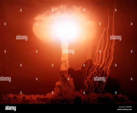 Mushroom Bomb Explosion