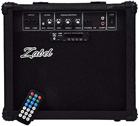 Zabel TG15BUSB 15watt, 2 Channel Guitar Amplifier with USB : Amazon.in ...