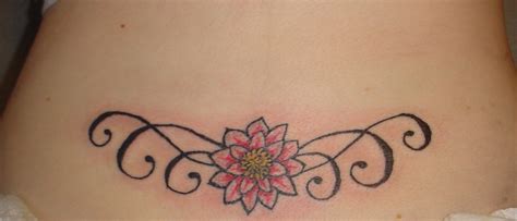 Charming Lower Back Floral Tattoos Design Ideas - | TattooMagz › Tattoo ...