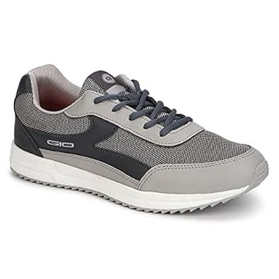 Buy GOLDSTAR Skylite Grey Latest Stylish Casual Sneakers,Lace up ...
