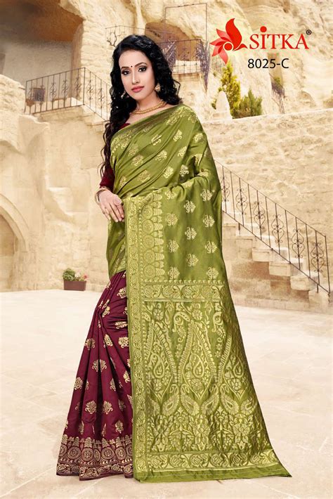 Sitka Presents Taal 8025 Saree Collection