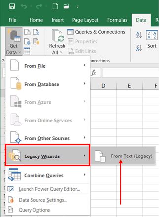 Import Text File in Excel 的图像结果