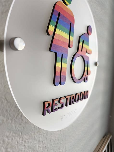 Gender Neutral Bathroom Sign | bellatrixstudious