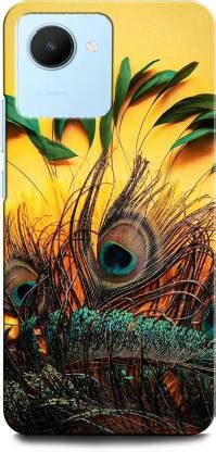 ORBIQE Back Cover for Realme C30s RMX3690 MOR PANKH, PEACOCK FEATHER ...