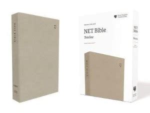 NET Bible, Thinline, Leathersoft, Stone, Comfort Print: Buy NET Bible ...