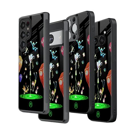 Rick And Morty Amoled Phone Cover | Glass Case – Mymerchandize