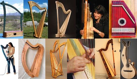 Rezultat imagine pentru Harp String Types