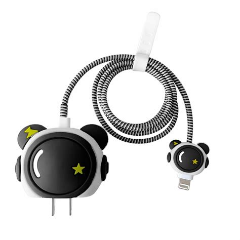 Prolet Cable Protector with 3D Cute Pattern for iPhone Charger only 18W ...