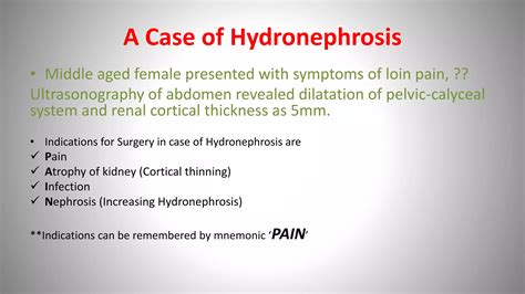 Hydronephrosis | PPTX