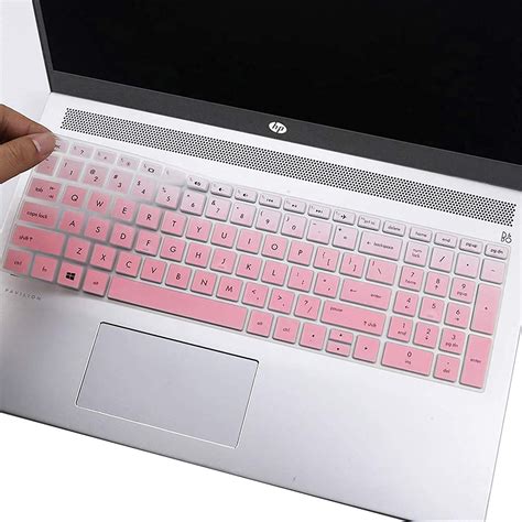 Laprite Laptop Keyboard Protector Silicone Skin Cover for HP 15 Thin ...
