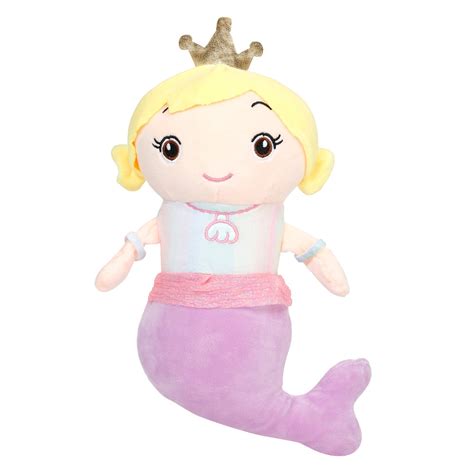 Little Ginnie Mermaid Soft Doll for Kids - Purple | Ideal Birthday ...