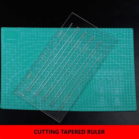 Flat Band Cutting template Tool Tapered Ruler Slingshot Catapult Acces ...
