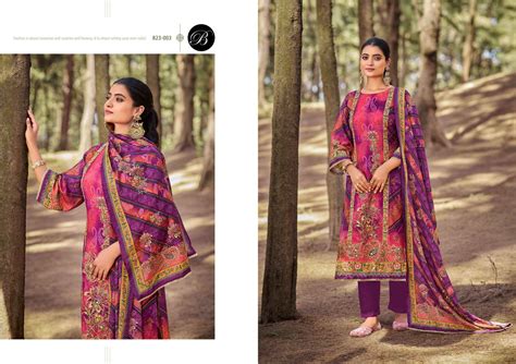 Belliza Designer Shabnam Viscose Muslin Dress Material Surat Wholesale