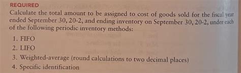 Specific Identification Vs FIFO 的图像结果