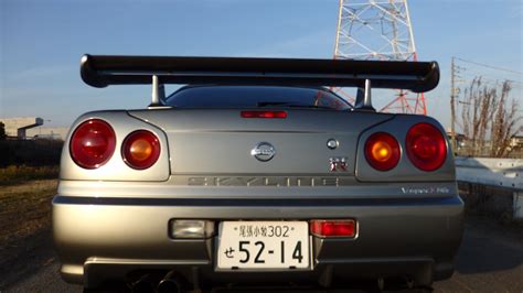 Nissan Skyline GTR R34 V spec II Nur for sale in Japan