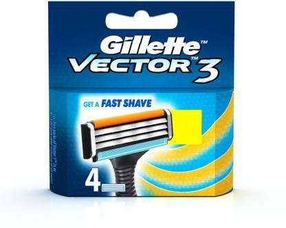 GILLETTE Vector 3 Cartridge - Price in India, Buy GILLETTE Vector 3 ...