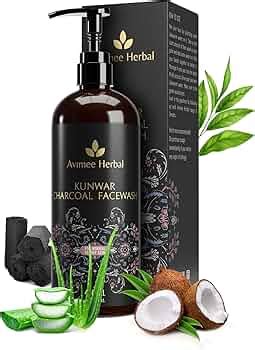 Avimee Herbal Kunwar Charcoal Face Wash I For Oil & Dust Free Skin That ...