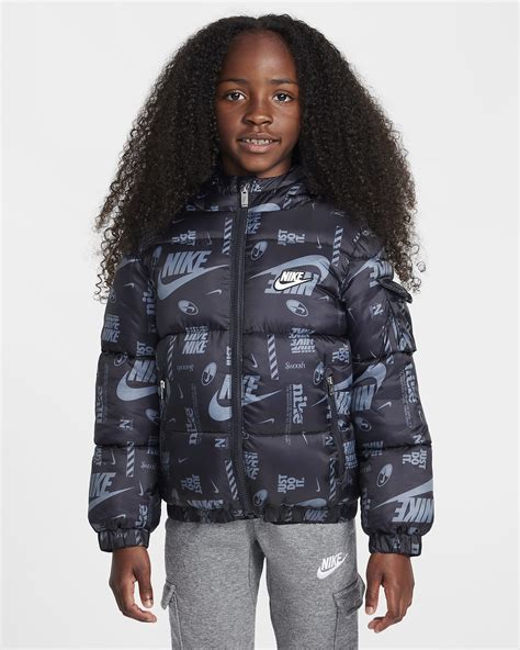 Nike Younger Kids' DNA Logo Puffer Jacket. Nike AT