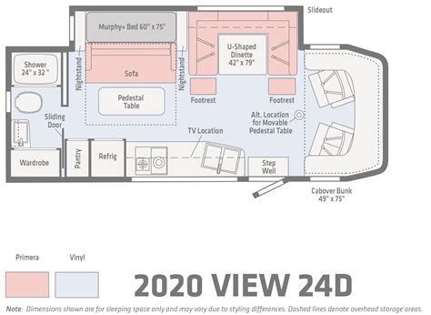 Winnebago View Floor Plans New 2025 Winnebago View 24T