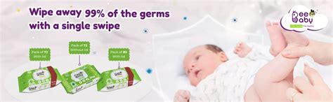Buy BeeBaby Fresh Baby Wet Wipes with Plastic Lid, Contains Aloe Vera ...