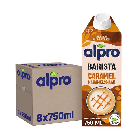 Alpro Shop - Barista Sojadrink - Caramel - 8 x 75 CL