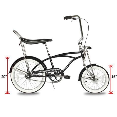 Tracer Bikes Tracer Smart Classic Beach Cruiser Lowrider Bike, India | Ubuy