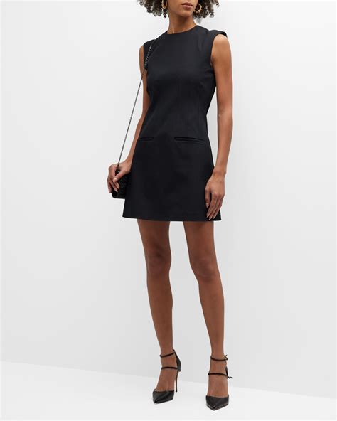 Derek Lam 10 Crosby Tora Floral Drawstring A-Line Mini Dress | Neiman ...